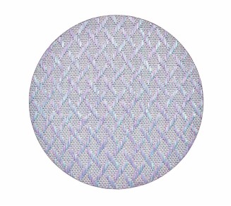 Basketweave Placemat in Lilac & Blue, Set of 4